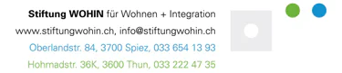 Logo von Stiftung WOHIN