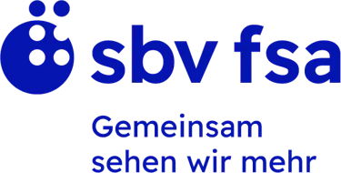 Logo von Schweizerischer Blinden- und Sehbehindertenverband sbv