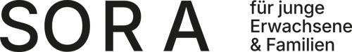 Logo von SORA für junge Erwachsene und Familien